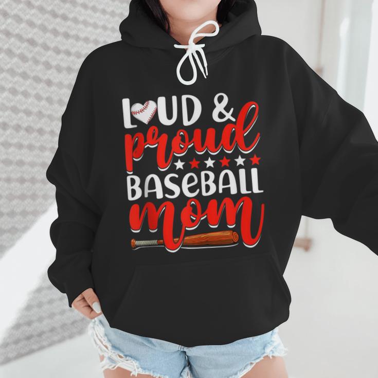 Baseball Mom Sport Mommy Baseball Mama Mother's Day Wmen Hoodie Baseball Mom Sport Mommy Baseball Mama Mother's Day Wmen Hoodie