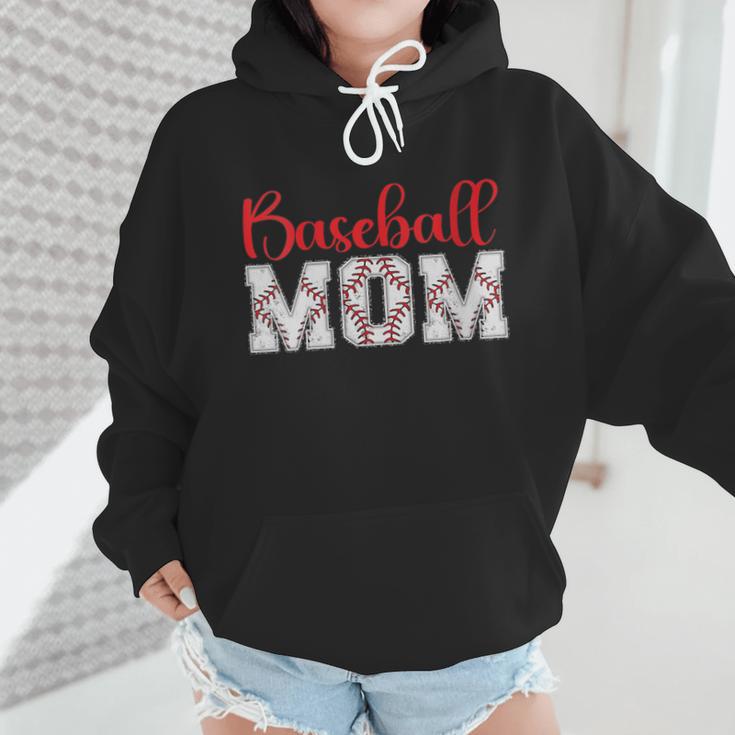 Baseball Mom Sporty Humor Wmen Hoodie Baseball Mom Sporty Humor Wmen Hoodie