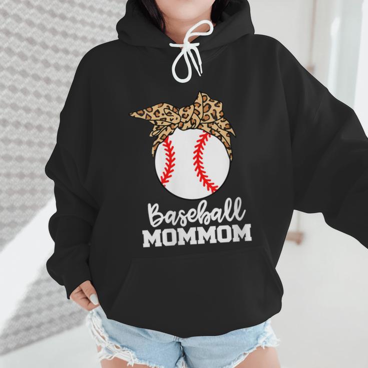 Baseball MomMom Baseball Player Leopard Mom Mom Wmen Hoodie Baseball MomMom Baseball Player Leopard Mom Mom Wmen Hoodie
