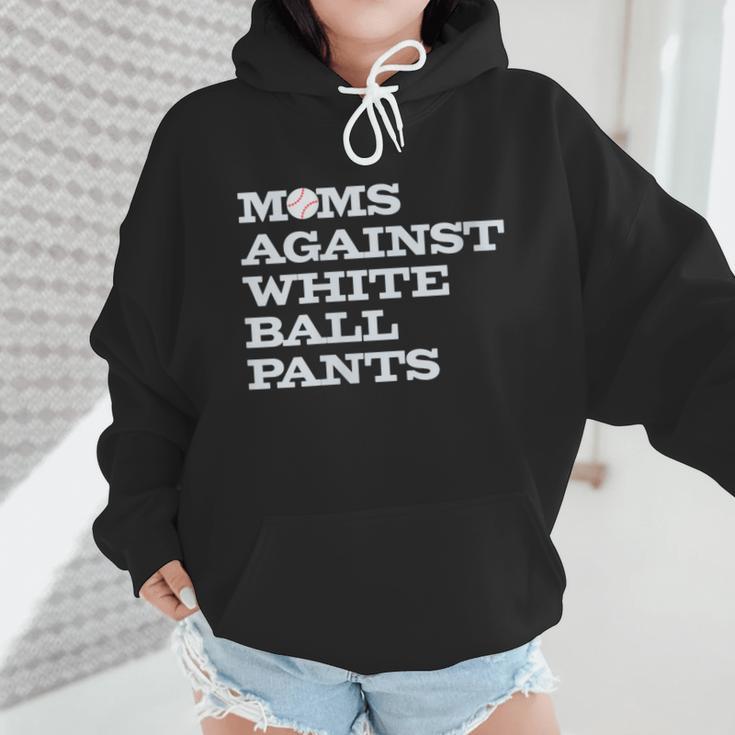 Baseball Moms Against Ball Pants Wmen Hoodie Baseball Moms Against Ball Pants Wmen Hoodie