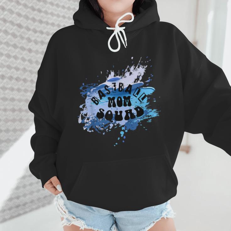 Baseball Sons Baseball Moms Squad Wmen Hoodie