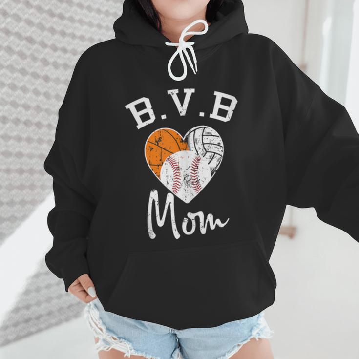 Basketball Volleyball Baseball Mom For Women Wmen Hoodie
