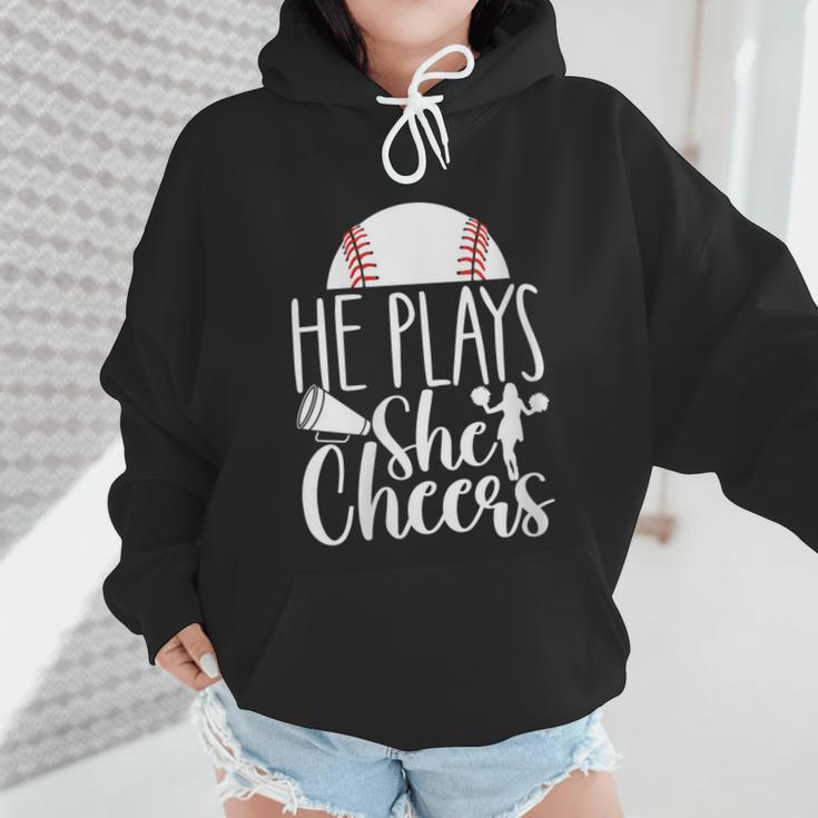 Cheer Baseball Mom Baseball And Cheer Mother Wmen Hoodie Cheer Baseball Mom Baseball And Cheer Mother Wmen Hoodie