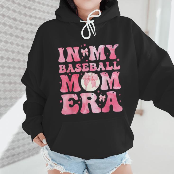 Coquette Bow In My Baseball Mom Era Baseball Mama Mother Day Wmen Hoodie Coquette Bow In My Baseball Mom Era Baseball Mama Mother Day Wmen Hoodie