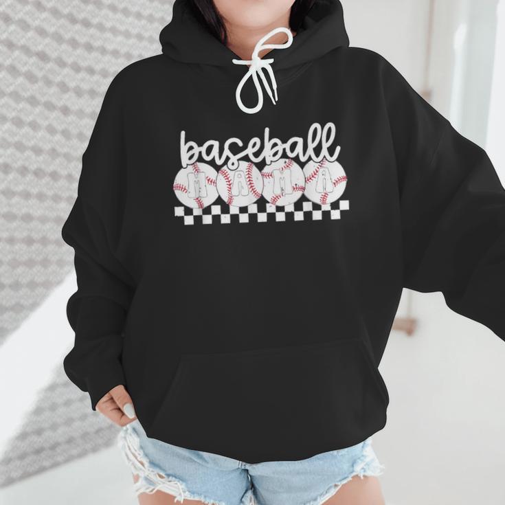 Cute Sports Baseball Mom Game Day Wmen Hoodie Cute Sports Baseball Mom Game Day Wmen Hoodie