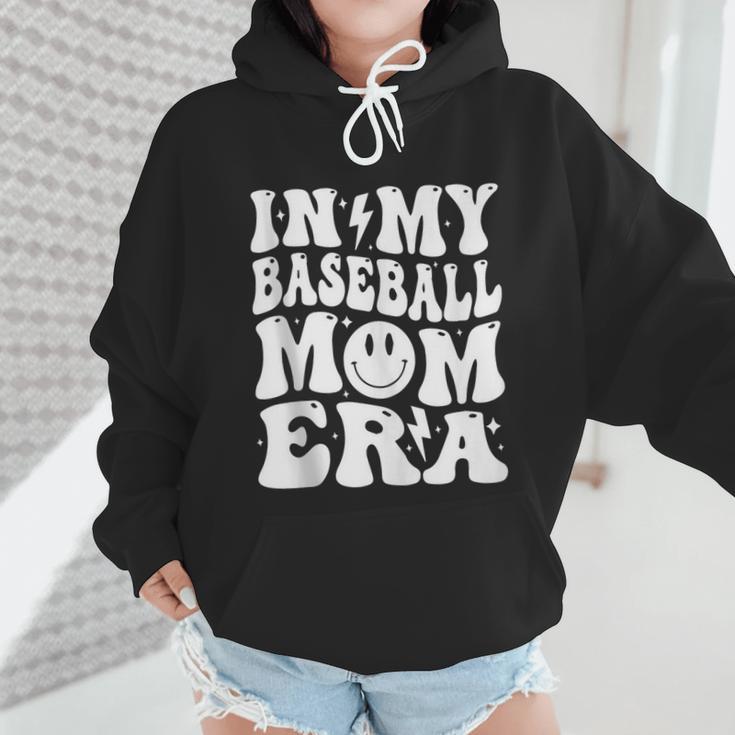 Family Mama In My Baseball Mom Era Wmen Hoodie