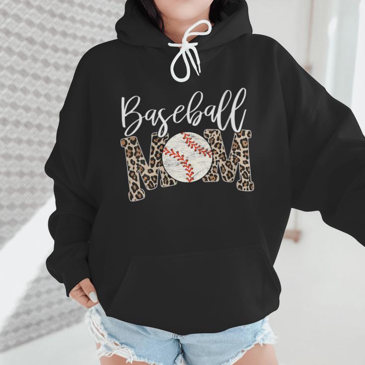 Leopard Baseball Mom Matching Baseball Mama Family Matching Wmen Hoodie Leopard Baseball Mom Matching Baseball Mama Family Matching Wmen Hoodie