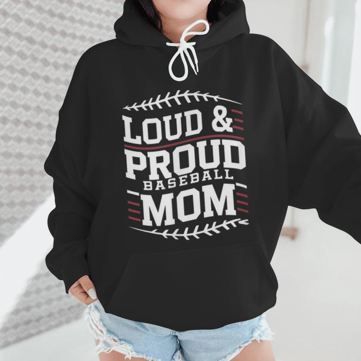 Loud & Proud Baseball Mom Mama Sport Cute Wmen Hoodie Loud & Proud Baseball Mom Mama Sport Cute Wmen Hoodie
