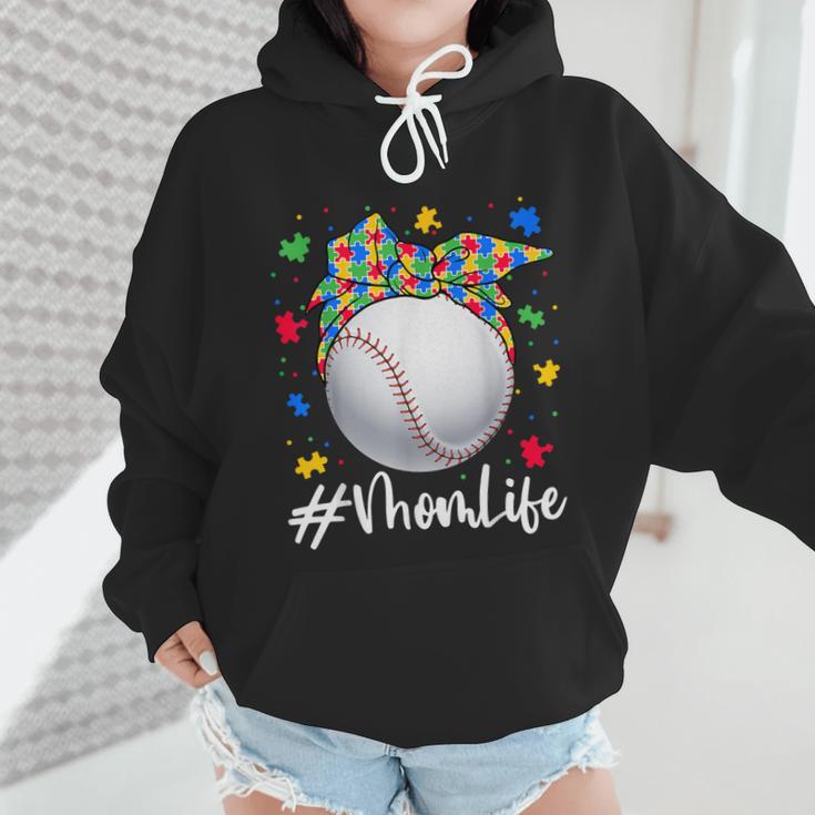 Messy Ball Puzzle Baseball Mom Life Autism Awareness Month Wmen Hoodie Messy Ball Puzzle Baseball Mom Life Autism Awareness Month Wmen Hoodie