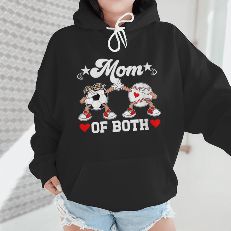 Mom Of Both Soccer Baseball Mom Of A Baseball Soccer Player Wmen Hoodie Mom Of Both Soccer Baseball Mom Of A Baseball Soccer Player Wmen Hoodie