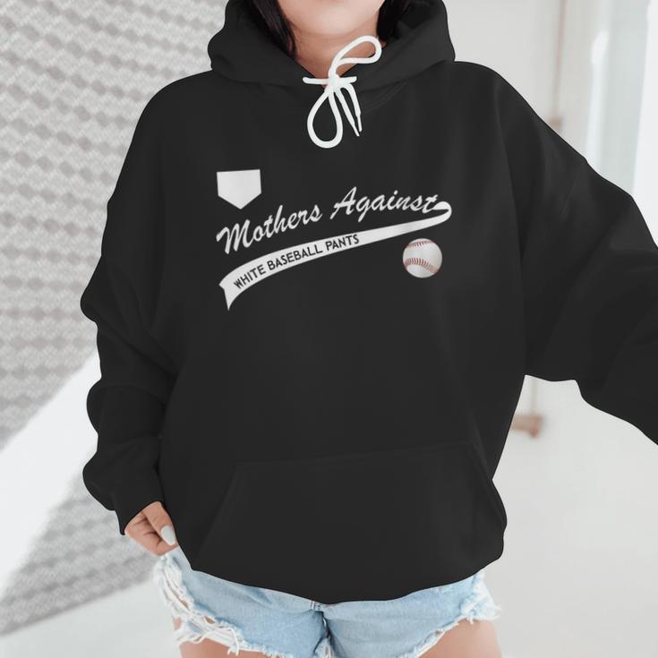 Mothers Against Baseball Pants Baseball Mom Wmen Hoodie Mothers Against Baseball Pants Baseball Mom Wmen Hoodie