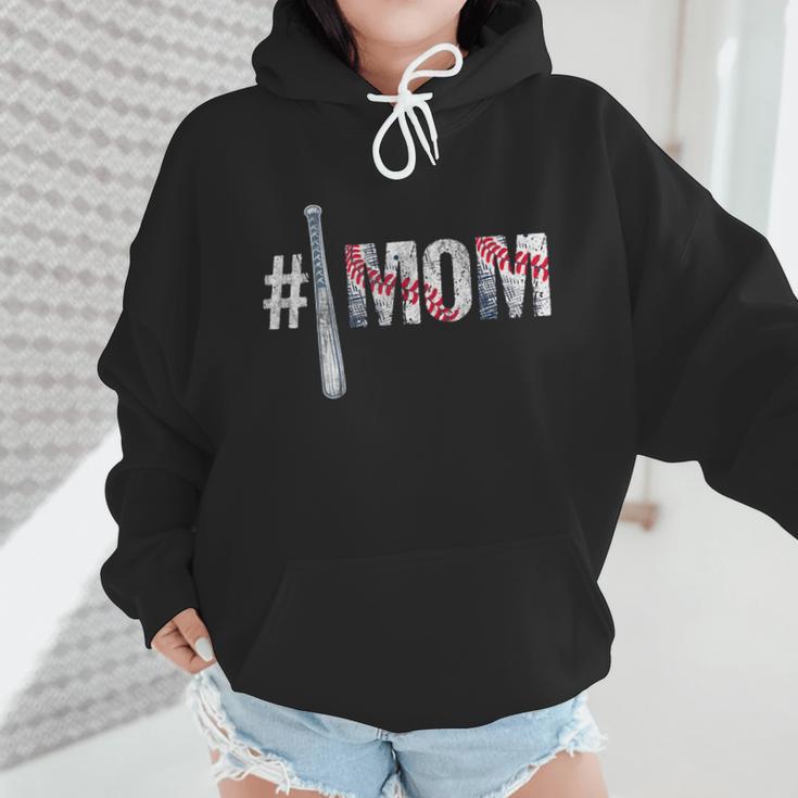 Number One Baseball Mom For Mothers Day Baseball Mommy Wmen Hoodie Number One Baseball Mom For Mothers Day Baseball Mommy Wmen Hoodie