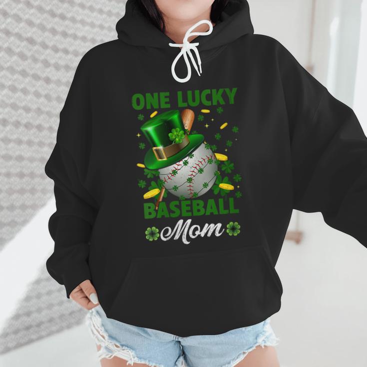 One Lucky Baseball Mom St Patricks Day One Lucky Mom Women Wmen Hoodie One Lucky Baseball Mom St Patricks Day One Lucky Mom Women Wmen Hoodie