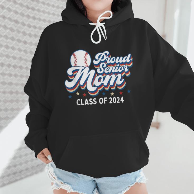Proud Senior Mom Class Of 2024 Baseball Mom Graduate School Wmen Hoodie Proud Senior Mom Class Of 2024 Baseball Mom Graduate School Wmen Hoodie