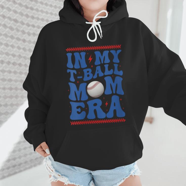 In My T-Ball Mom Era Baseball Mom Groovy Mother's Day Wmen Hoodie In My T-Ball Mom Era Baseball Mom Groovy Mother's Day Wmen Hoodie