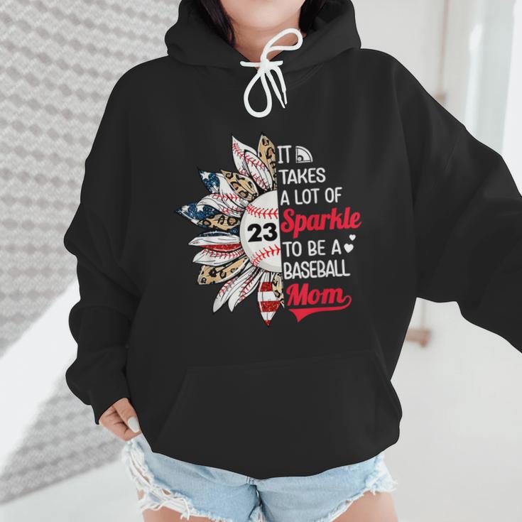 It Takes A Lot Of Sparkle To Be A Baseball Mom Wmen Hoodie It Takes A Lot Of Sparkle To Be A Baseball Mom Wmen Hoodie