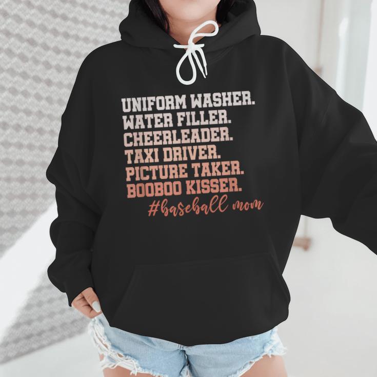 Uniform Washer Water Filler Cheerleader Baseball Mom Wmen Hoodie Uniform Washer Water Filler Cheerleader Baseball Mom Wmen Hoodie