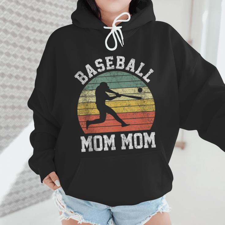 Vintage Baseball Mom Mom Baseball Lover Wmen Hoodie Vintage Baseball Mom Mom Baseball Lover Wmen Hoodie