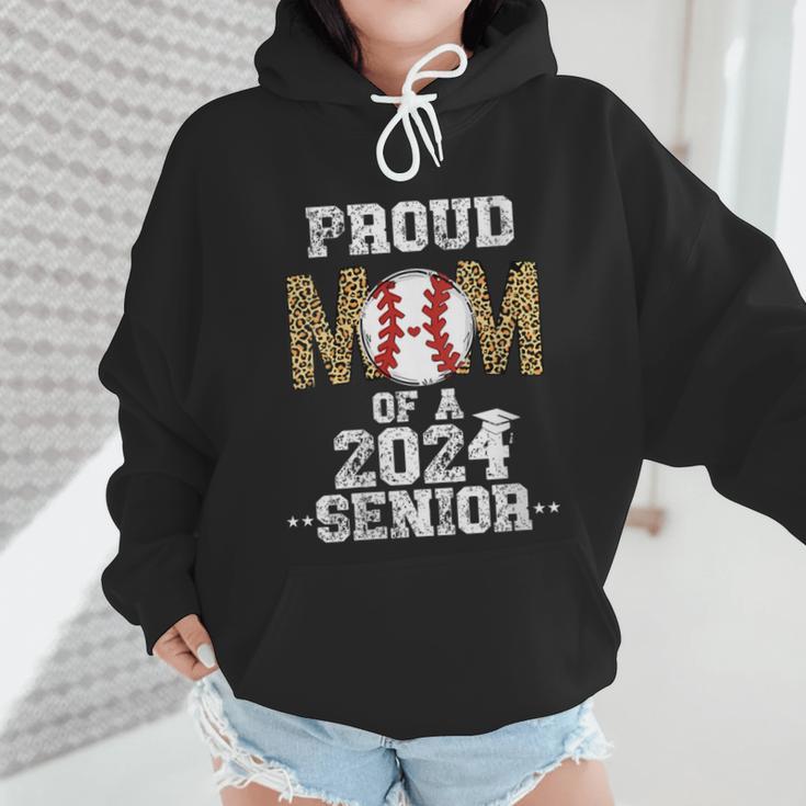 Womens Proud Mom Of a 2024 Senior Class Of 2024 Baseball Mom Wmen Hoodie Womens Proud Mom Of a 2024 Senior Class Of 2024 Baseball Mom Wmen Hoodie