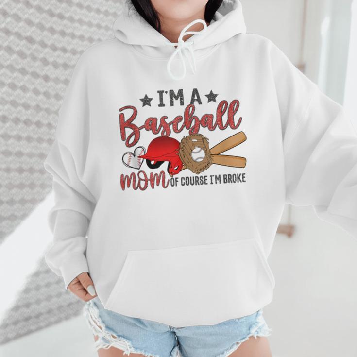 Ball Mom I'm A Baseball Mom Baseball Mom Wmen Hoodie Ball Mom I'm A Baseball Mom Baseball Mom Wmen Hoodie