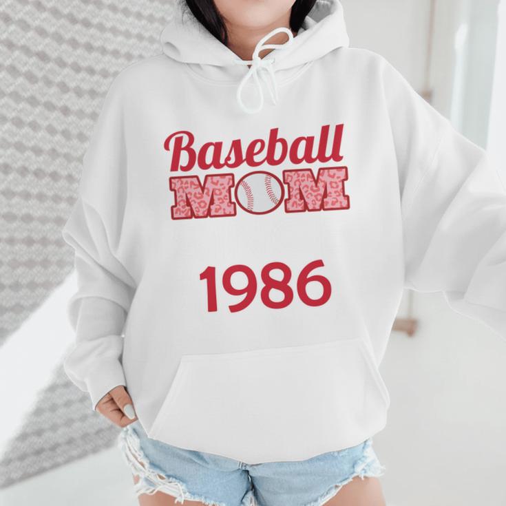 Baseball Mom Since 1986 Wmen Hoodie Baseball Mom Since 1986 Wmen Hoodie
