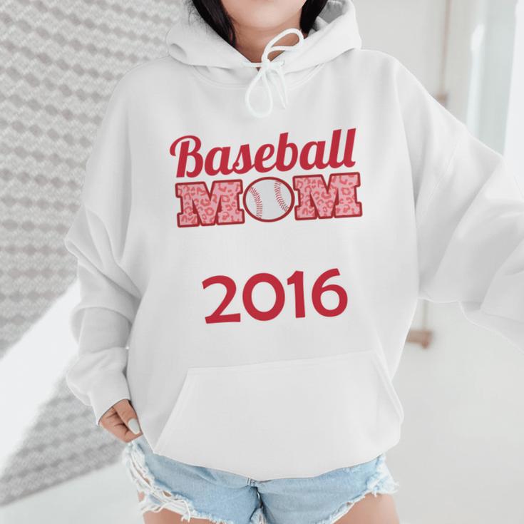 Baseball Mom Since 2016 Wmen Hoodie