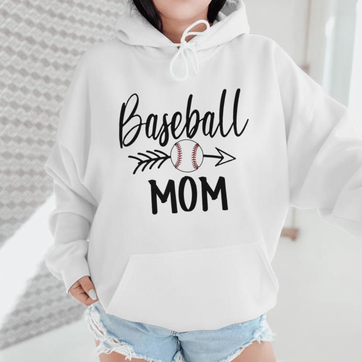 Baseball Mom Cute Arrow Father's Mother's Xmas Day Wmen Hoodie Baseball Mom Cute Arrow Father's Mother's Xmas Day Wmen Hoodie