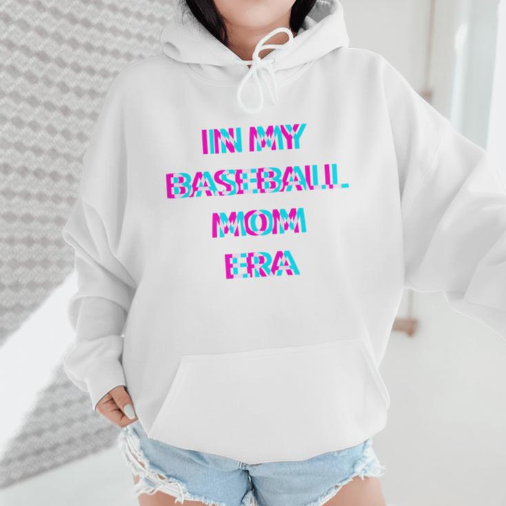 In My Baseball Mom Era 80s Retro Style Wmen Hoodie