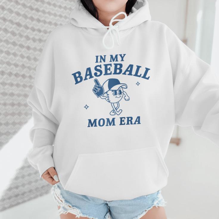 In My Baseball Mom Era Retro Game Day Mama Groovy Season Raglan Baseball Tee Wmen Hoodie In My Baseball Mom Era Retro Game Day Mama Groovy Season Raglan Baseball Tee Wmen Hoodie