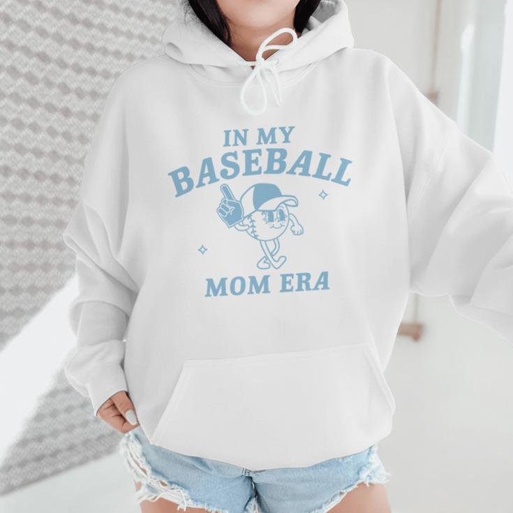 In My Baseball Mom Era Retro Game Day Mama Groovy Season Wmen Hoodie In My Baseball Mom Era Retro Game Day Mama Groovy Season Wmen Hoodie