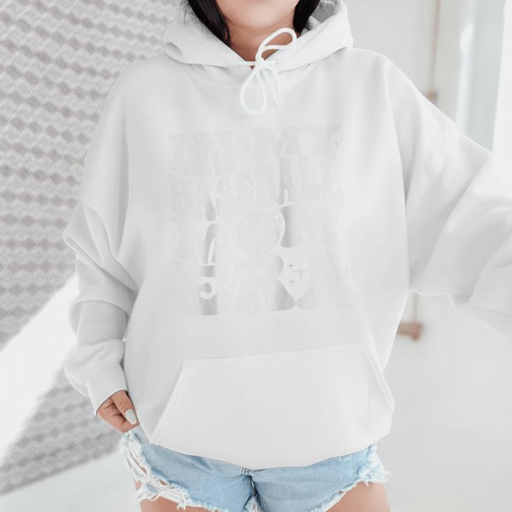 In My Baseball Mom Era Retro Groovy Baseball Raglan Baseball Tee Wmen Hoodie In My Baseball Mom Era Retro Groovy Baseball Raglan Baseball Tee Wmen Hoodie