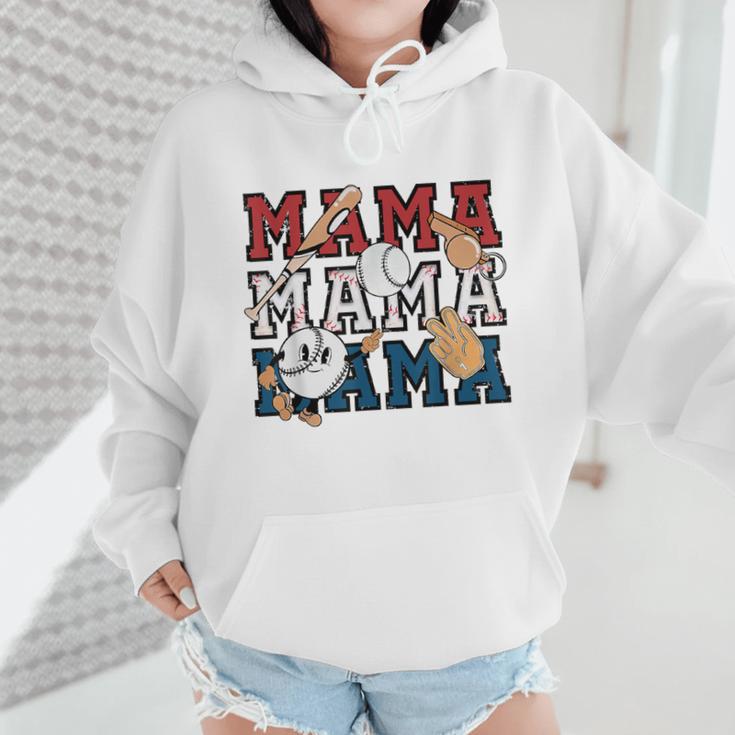 Baseball Mom Baseball Mama Game Day School Sport Wmen Hoodie Baseball Mom Baseball Mama Game Day School Sport Wmen Hoodie
