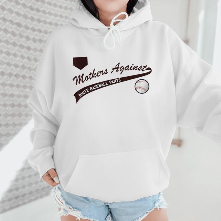 Baseball Mom Mothers Against Baseball Pants Wmen Hoodie Baseball Mom Mothers Against Baseball Pants Wmen Hoodie