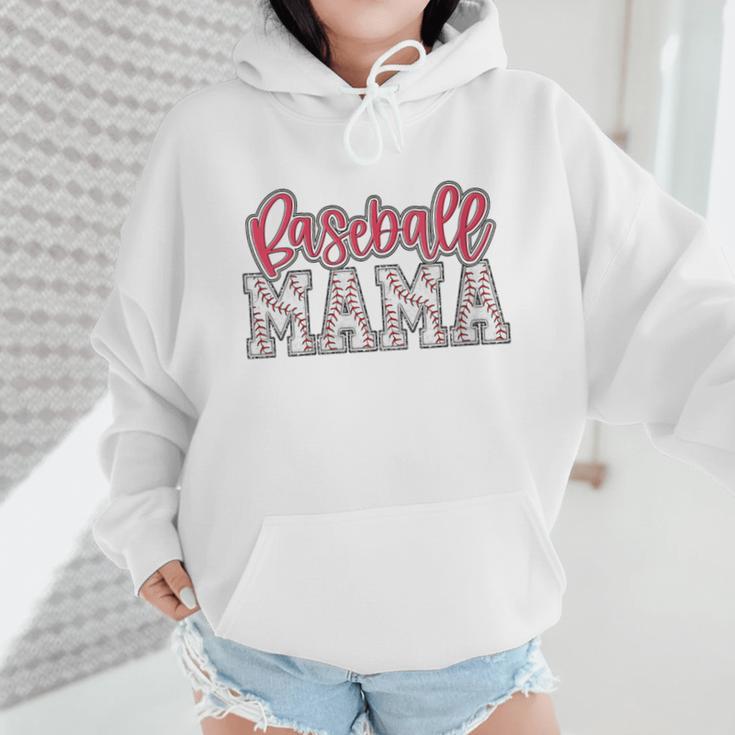 Baseball Mom Pink Baseball Mama Matching Family Daughter Wmen Hoodie Baseball Mom Pink Baseball Mama Matching Family Daughter Wmen Hoodie