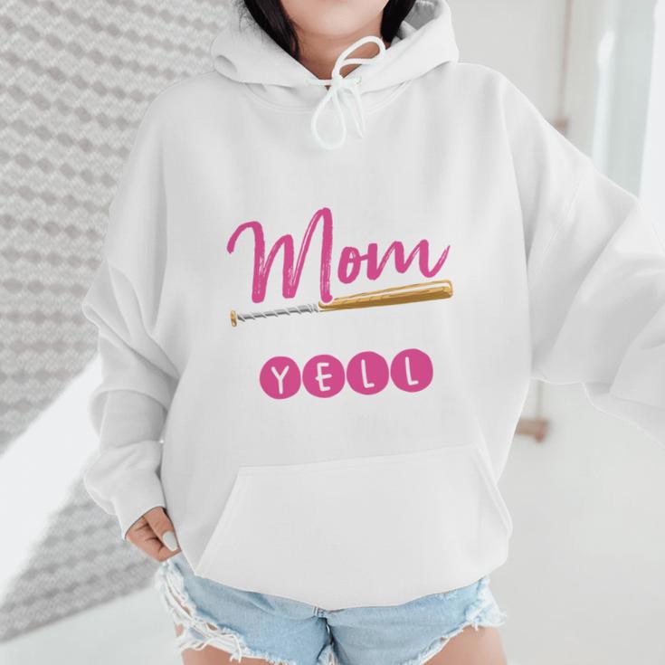 Baseball Mom Baseball Pitcher Bat Gloves Baseball Player Wmen Hoodie