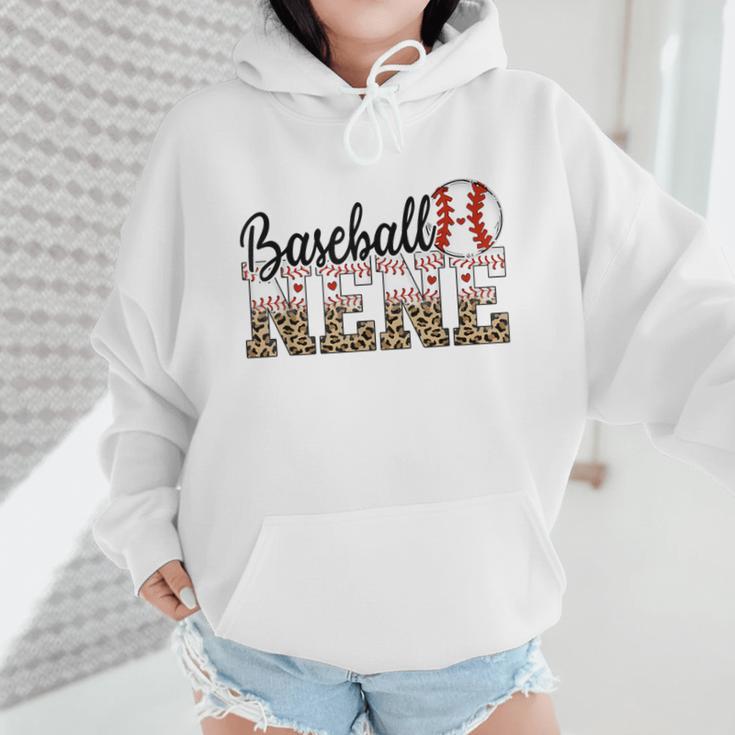 Baseball Nene Women BallPark Nene Baseball Mom Mother's Day Wmen Hoodie