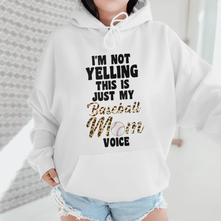 I'm Not Yelling This Is Baseball Mom Baseball Wmen Hoodie I'm Not Yelling This Is Baseball Mom Baseball Wmen Hoodie