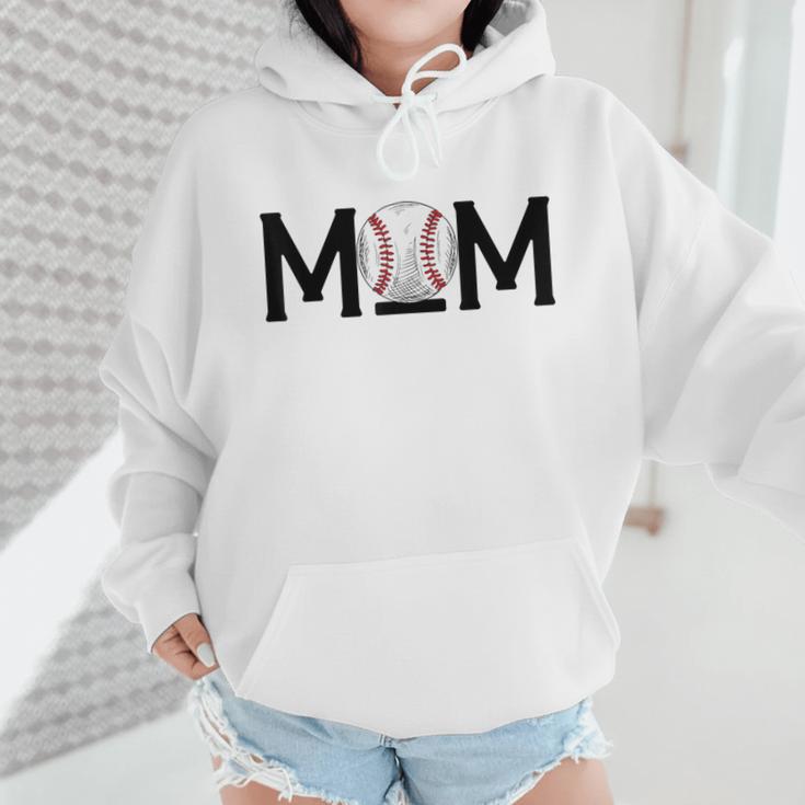 Loud & Proud Baseball Mom Softball Mother Women Mommy Wmen Hoodie