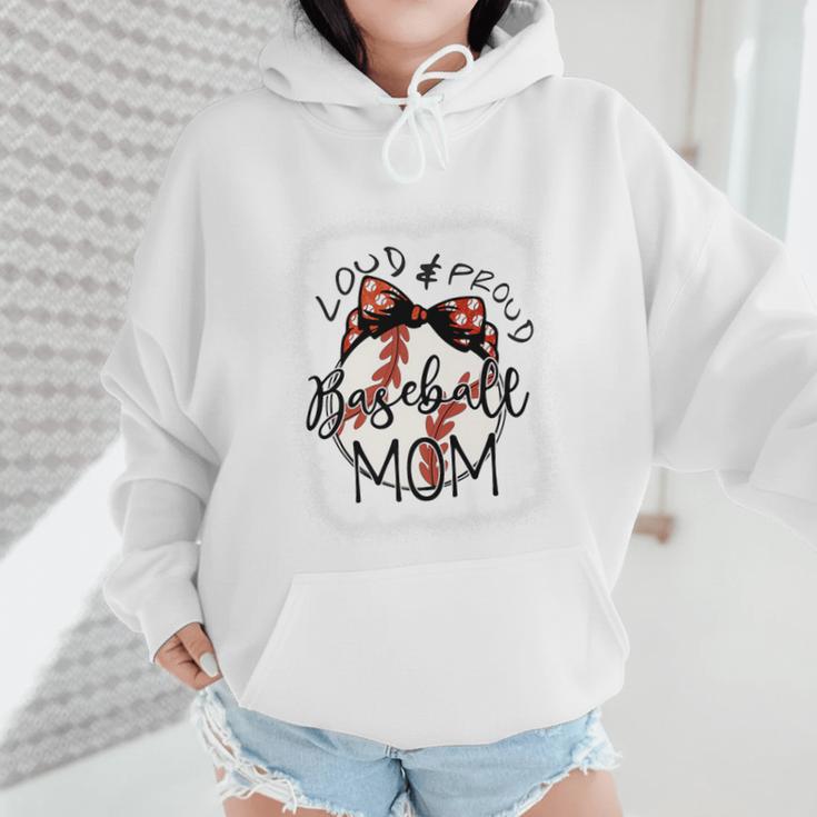 Loud Proud Baseball Mom Mommy Premium Wmen Hoodie Loud Proud Baseball Mom Mommy Premium Wmen Hoodie