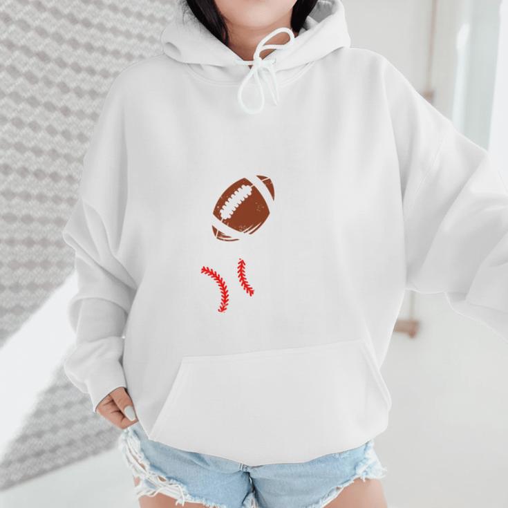Mom Of Ballers USA Flag Football Baseball Mom Wmen Hoodie Mom Of Ballers USA Flag Football Baseball Mom Wmen Hoodie