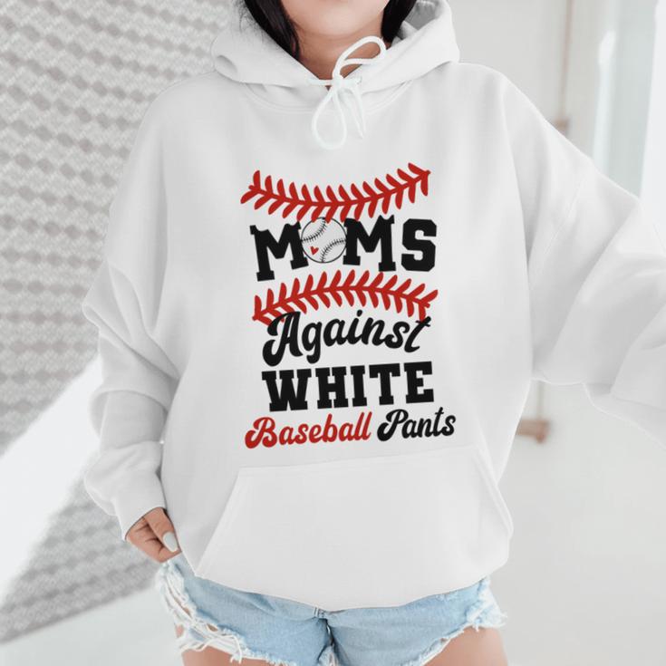 Moms Against Baseball Pants Baseball Mom Joke Wmen Hoodie Moms Against Baseball Pants Baseball Mom Joke Wmen Hoodie