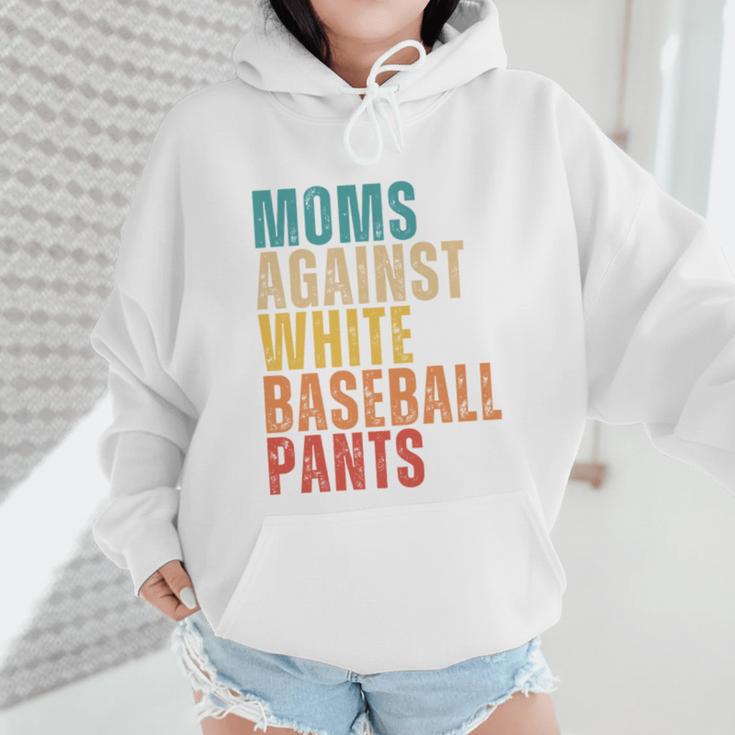 Moms Against Baseball Pants Baseball Mom Retro Wmen Hoodie Moms Against Baseball Pants Baseball Mom Retro Wmen Hoodie