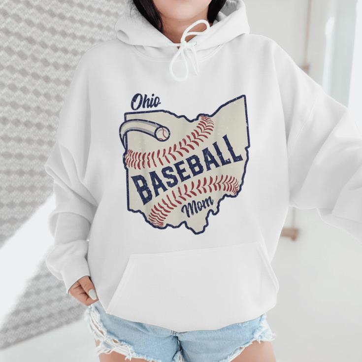 Ohio Baseball Mom Wmen Hoodie Ohio Baseball Mom Wmen Hoodie