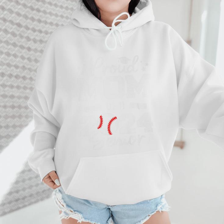 Proud Mom Of a 2024 Senior Baseball Mom 2024 Graduate Premium Wmen Hoodie Proud Mom Of a 2024 Senior Baseball Mom 2024 Graduate Premium Wmen Hoodie