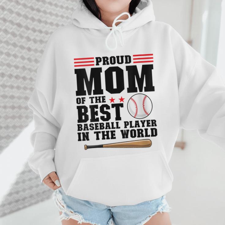 Proud Mom Of An Awesome Baseball Baseball Mom Wmen Hoodie Proud Mom Of An Awesome Baseball Baseball Mom Wmen Hoodie