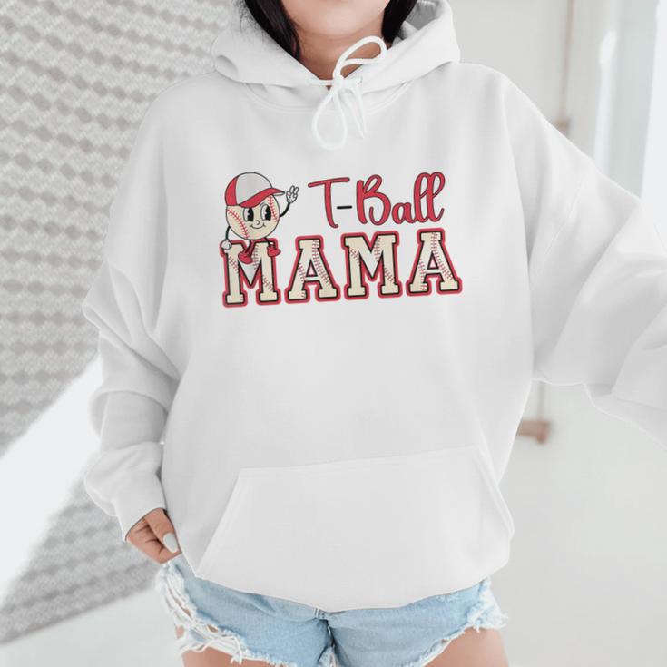 Retro Tball Mama Art Baseball Mom Softball Wmen Hoodie Retro Tball Mama Art Baseball Mom Softball Wmen Hoodie