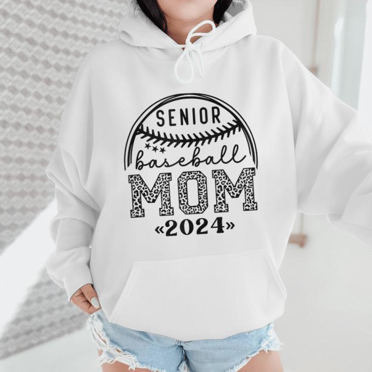 Senior Baseball Mom 2024 Wmen Hoodie Senior Baseball Mom 2024 Wmen Hoodie