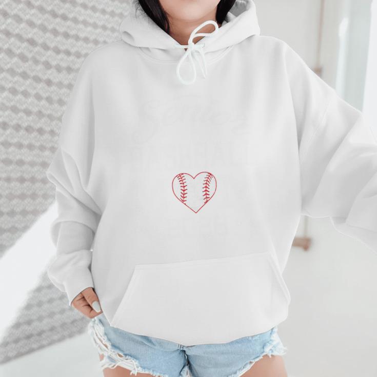 Senior Baseball Mom 2028 Class Of 2028 Graduation Wmen Hoodie
