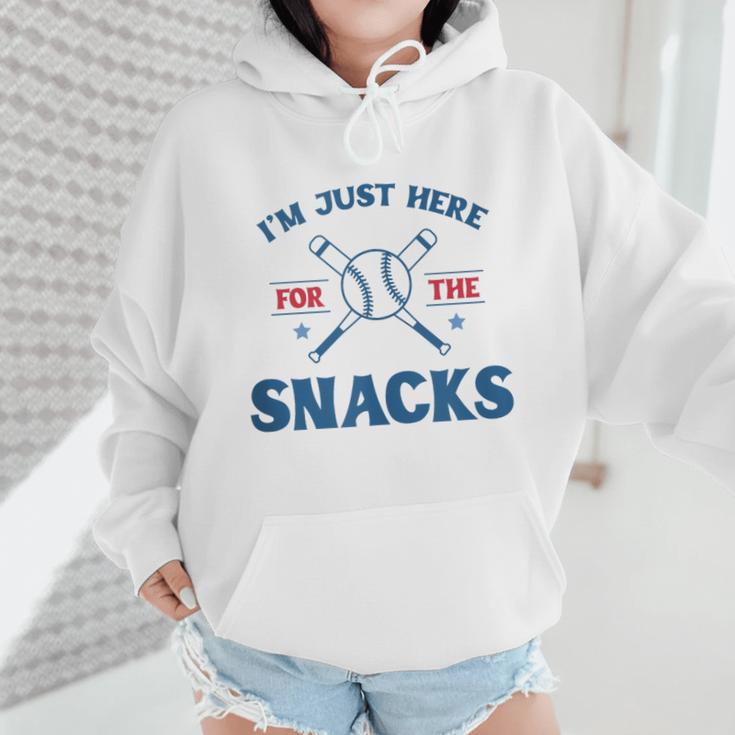 Spring 2024 Season Cute Baseball Mom Here For The Snacks Wmen Hoodie Spring 2024 Season Cute Baseball Mom Here For The Snacks Wmen Hoodie