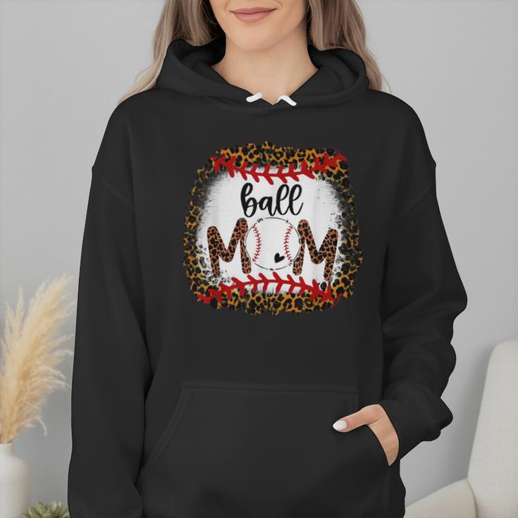 Ball Mom Leopard Ball Mom Baseball Mom Wmen Hoodie Ball Mom Leopard Ball Mom Baseball Mom Wmen Hoodie
